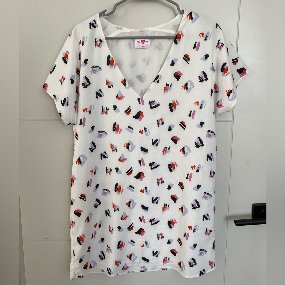 Buddylove - Muti-Colored Leopard Print Dress